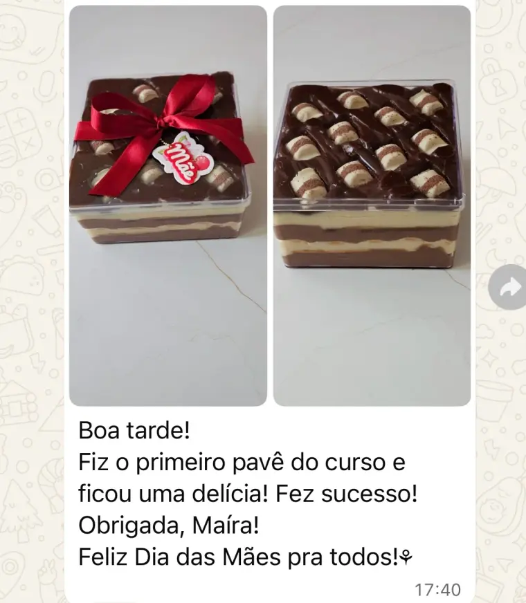 Depoimento de aluna com resultado
