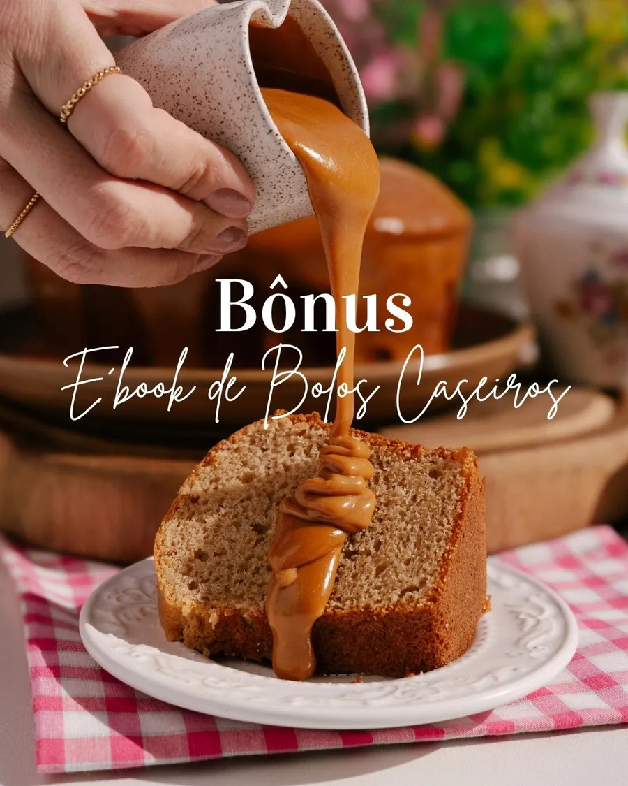 Bônus: E-book de Bolos Caseiros